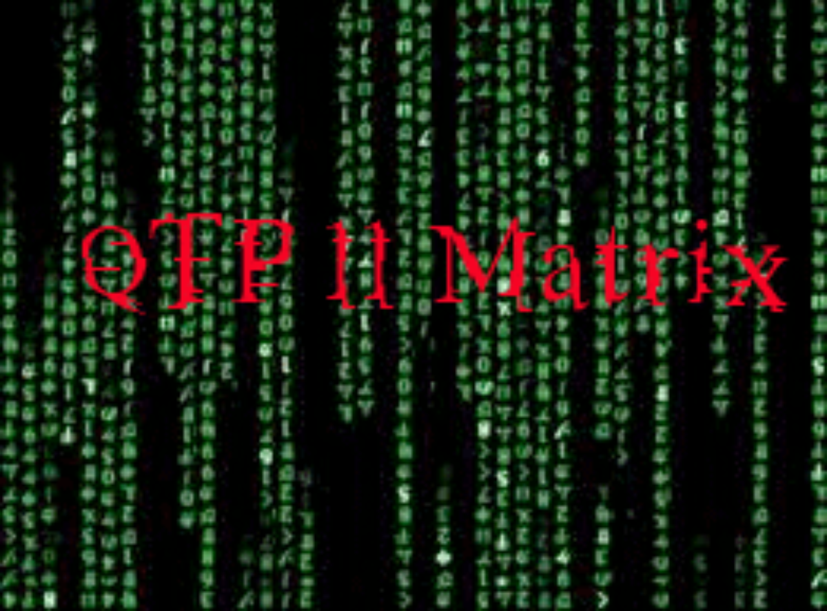 QTP 11 Matrix