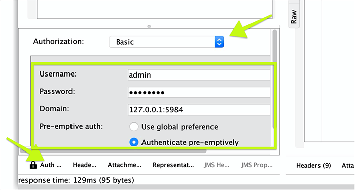 SoapUI REST Authentication