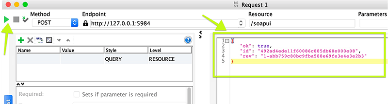 SoapUI REST Response