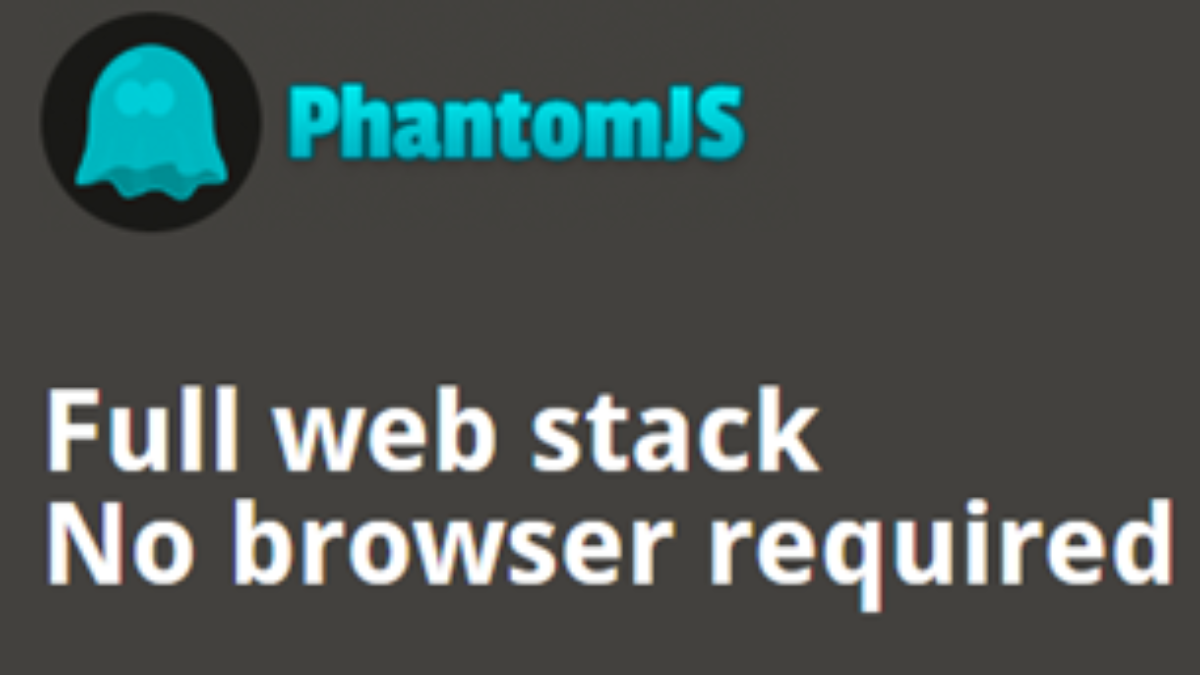 phantomJS headless browser
