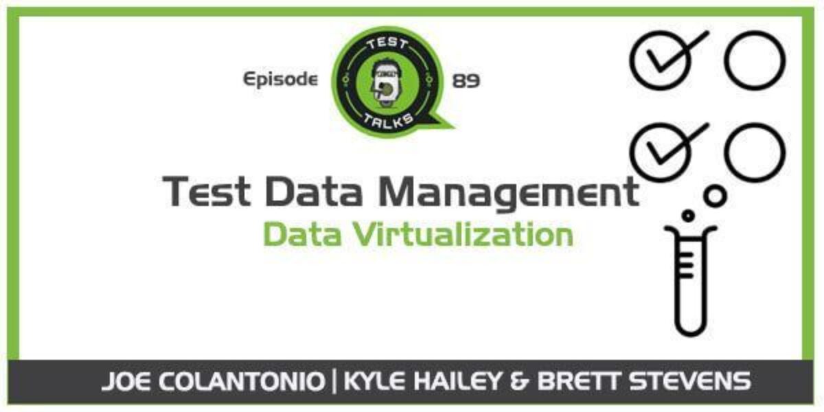 Test Data Management Virtualization