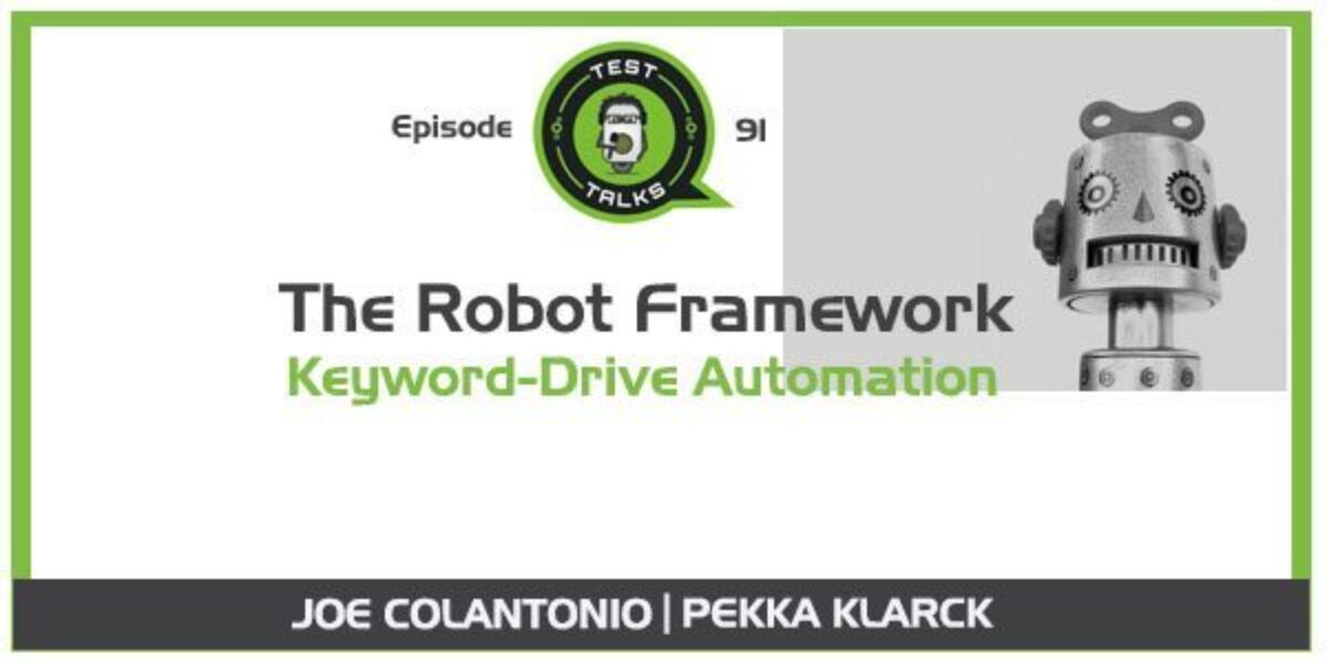 The Robot Framework Test Talks