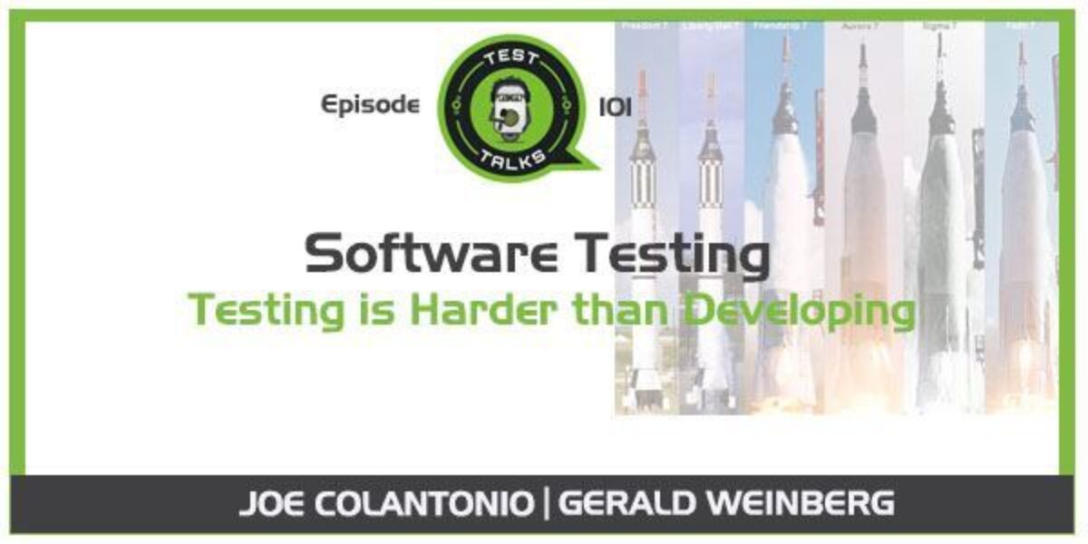 Gerald Weinberg Software Testing