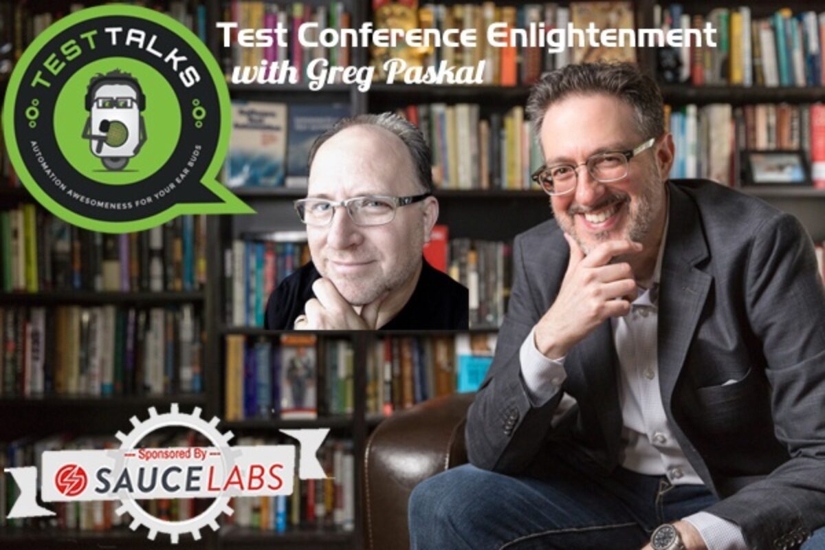 Greg Paskal Test Talks Feature