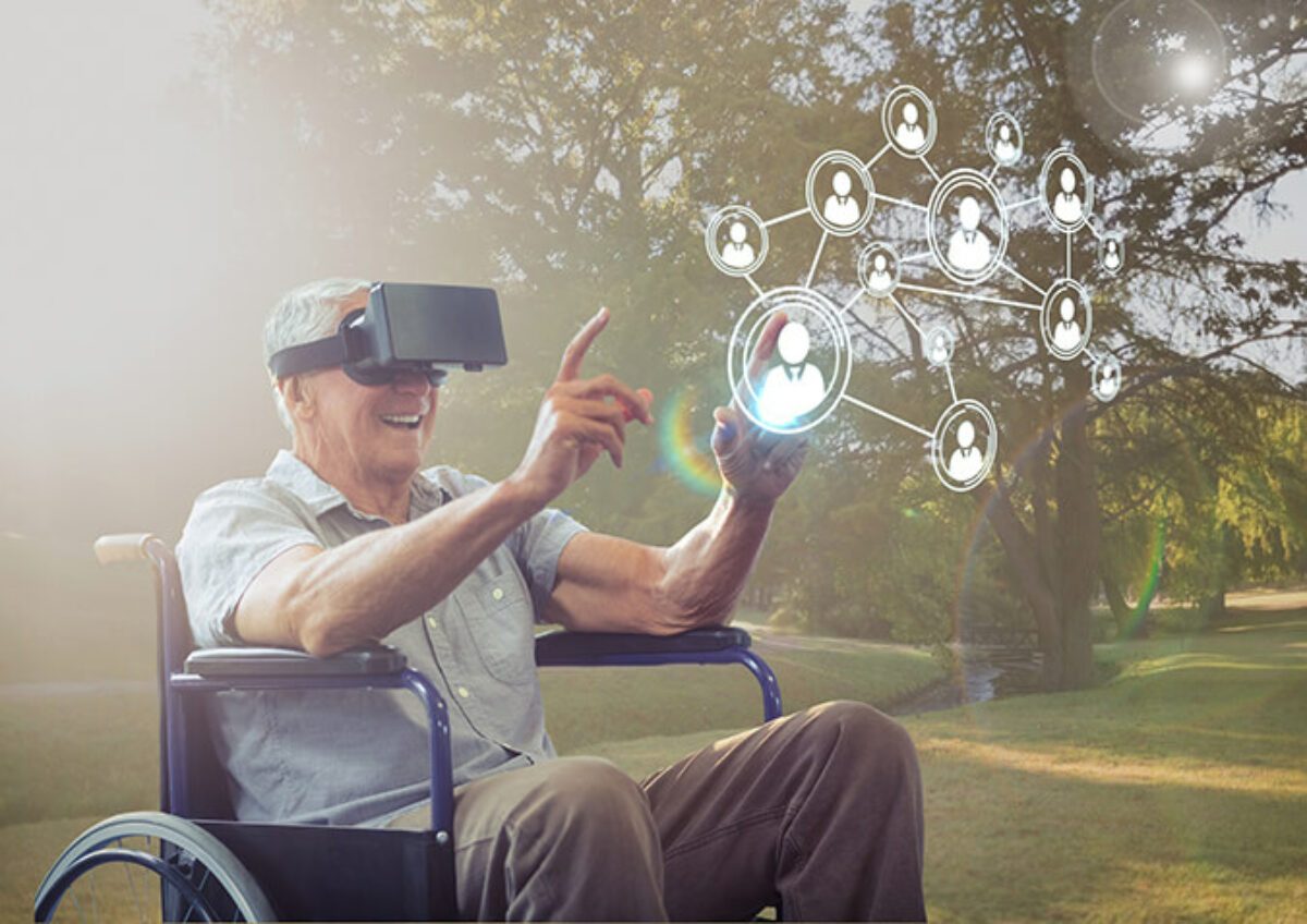 AccessibilityTestingTools Man VR Wheelchair Pic