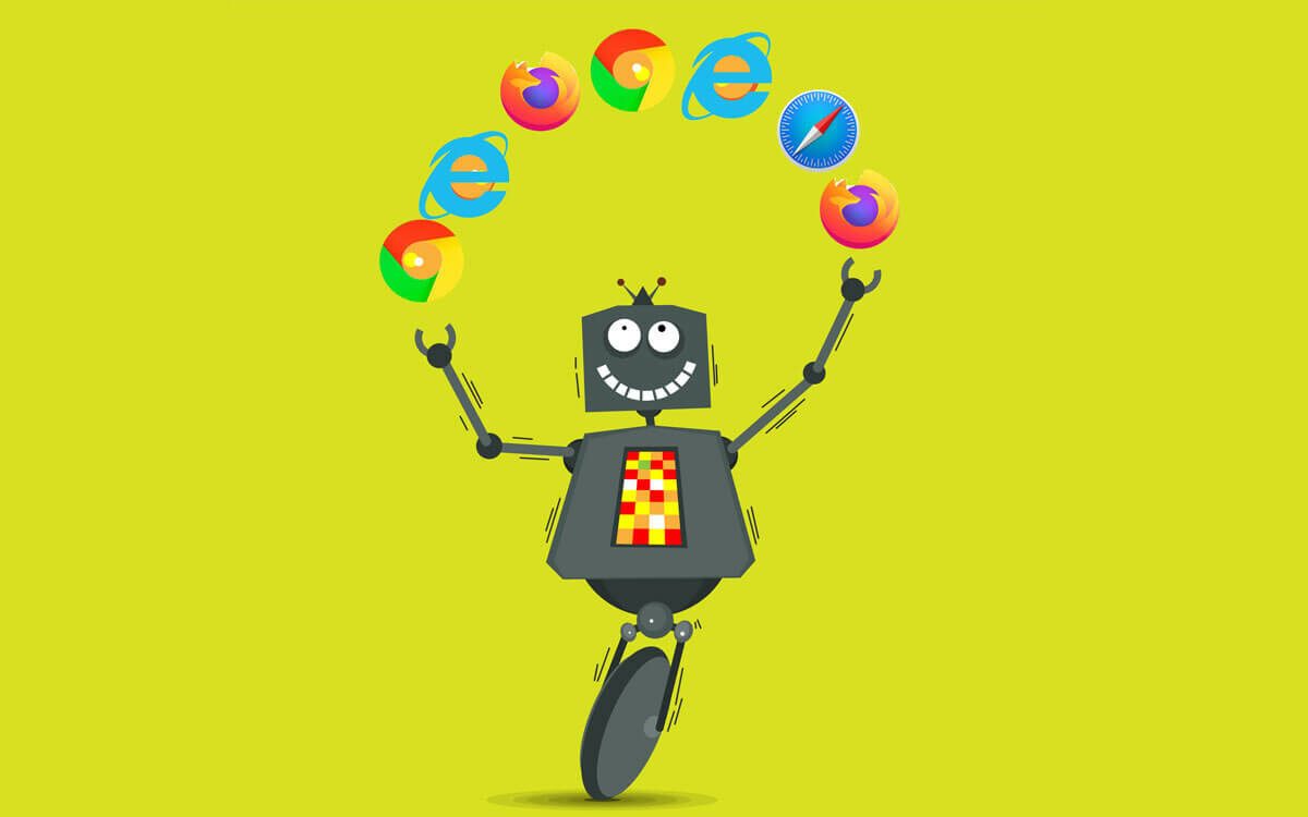 Robot Juggling Browsers