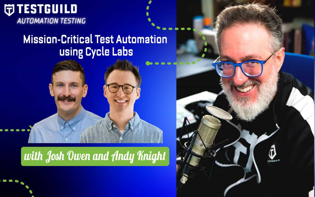 Josh Owen Andy Knight TestGuild Automation Feature