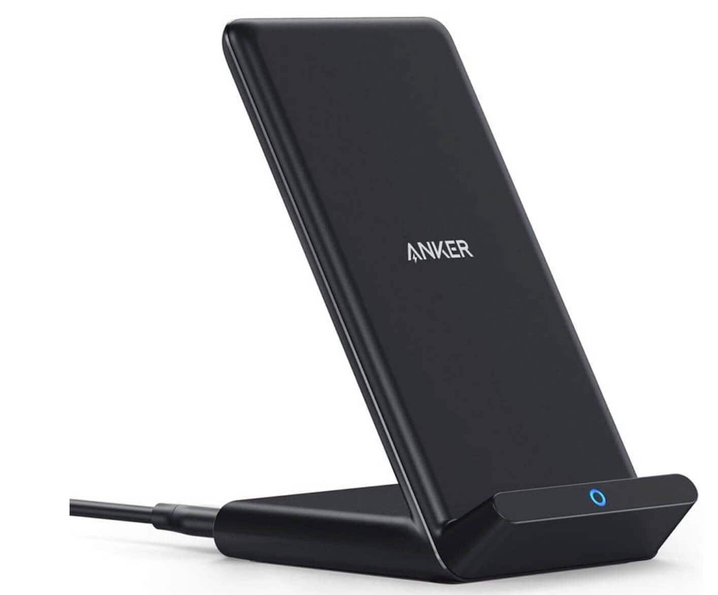 Anker wireless charging dock for Samsung Galaxy S7 Edge.