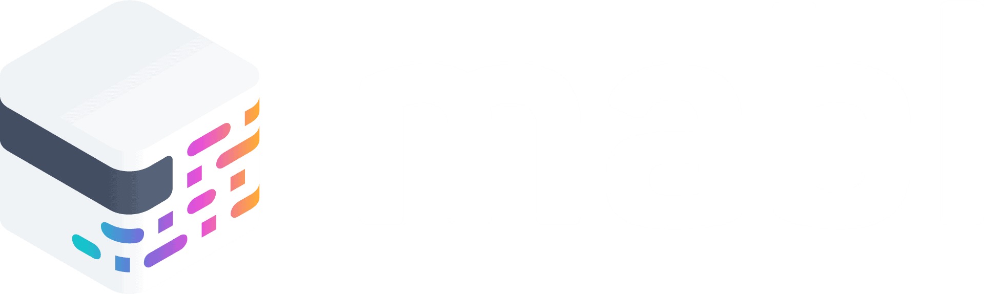 Logo of mabl, featuring a stylized cube with multicolored layers above the black text "mabl".