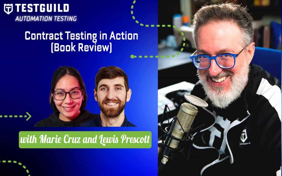 Marie Cruz and Lewis Prescott TestGuild Automation Feature 2 guests