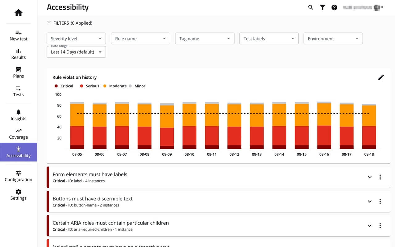 Mabl accessibility feature | TestGuild