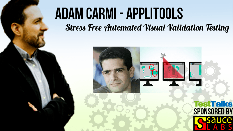 43: Adam Carmi: Applitools – Stress Free Automated Visual Validation Testing