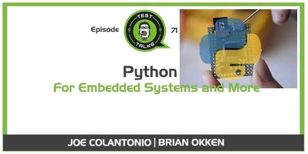 Python For Embedded Systems [PODCAST]