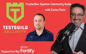TrustedSec Sysmon Community Guide with Carlos Perez