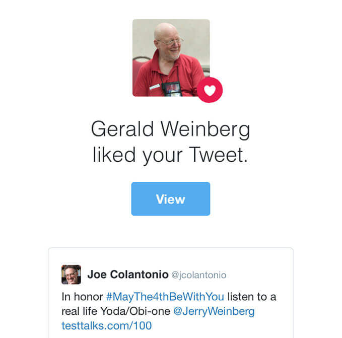 Tribute to Gerald Weinberg: Testing is Harder than Development