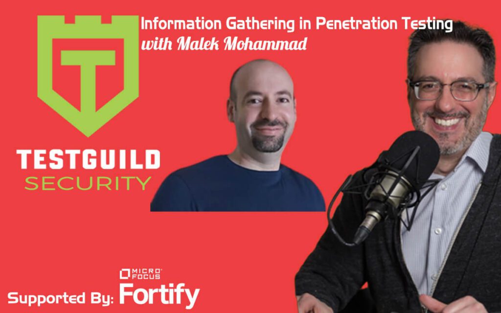 Information Gathering in Penetration Testing with Malek Mohammad