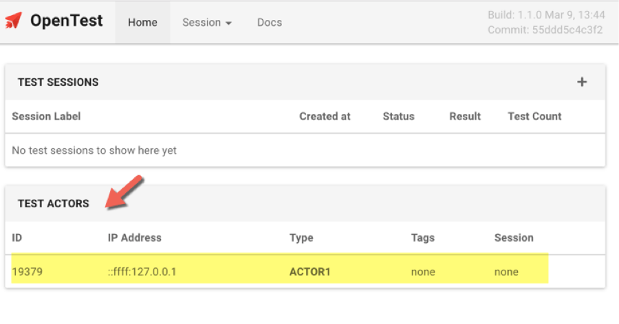 OpenTest Actor In Server