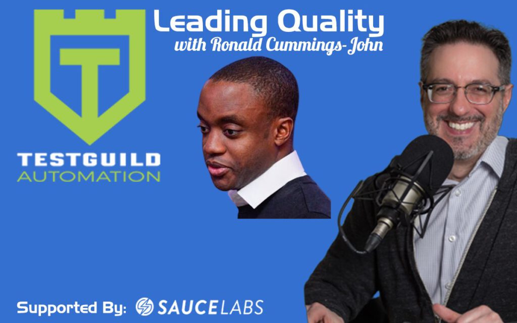 Leading Quality with Ronald Cummings-John