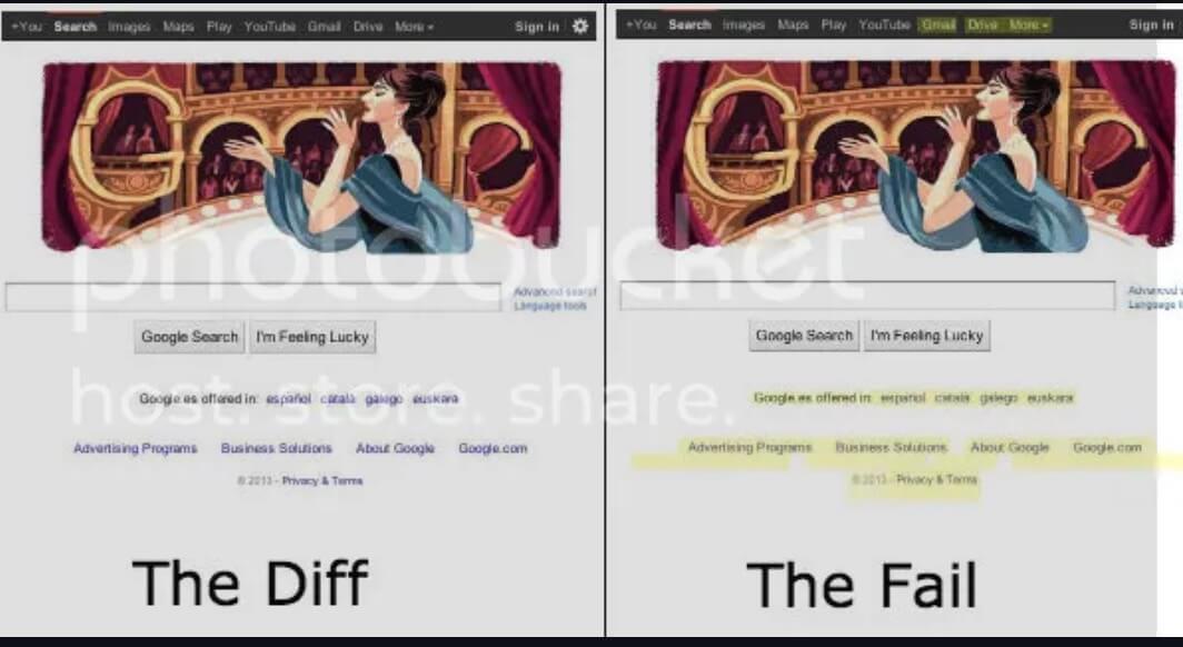 Snap and compare dif