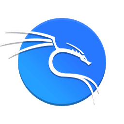 A blue circle with a white outline of a dragon, symbolizing the Kali Linux logo, stands firm—an emblem as futuristic as any Model Context Protocol or innovative as Automation Tools in cybersecurity.