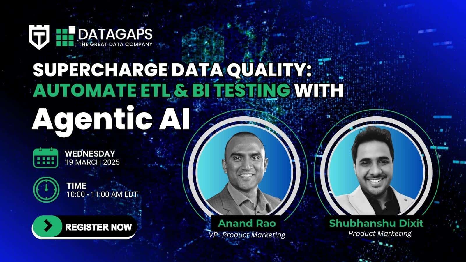 Supercharge Data Quality: Automate ETL & BI Testing with Agentic AI