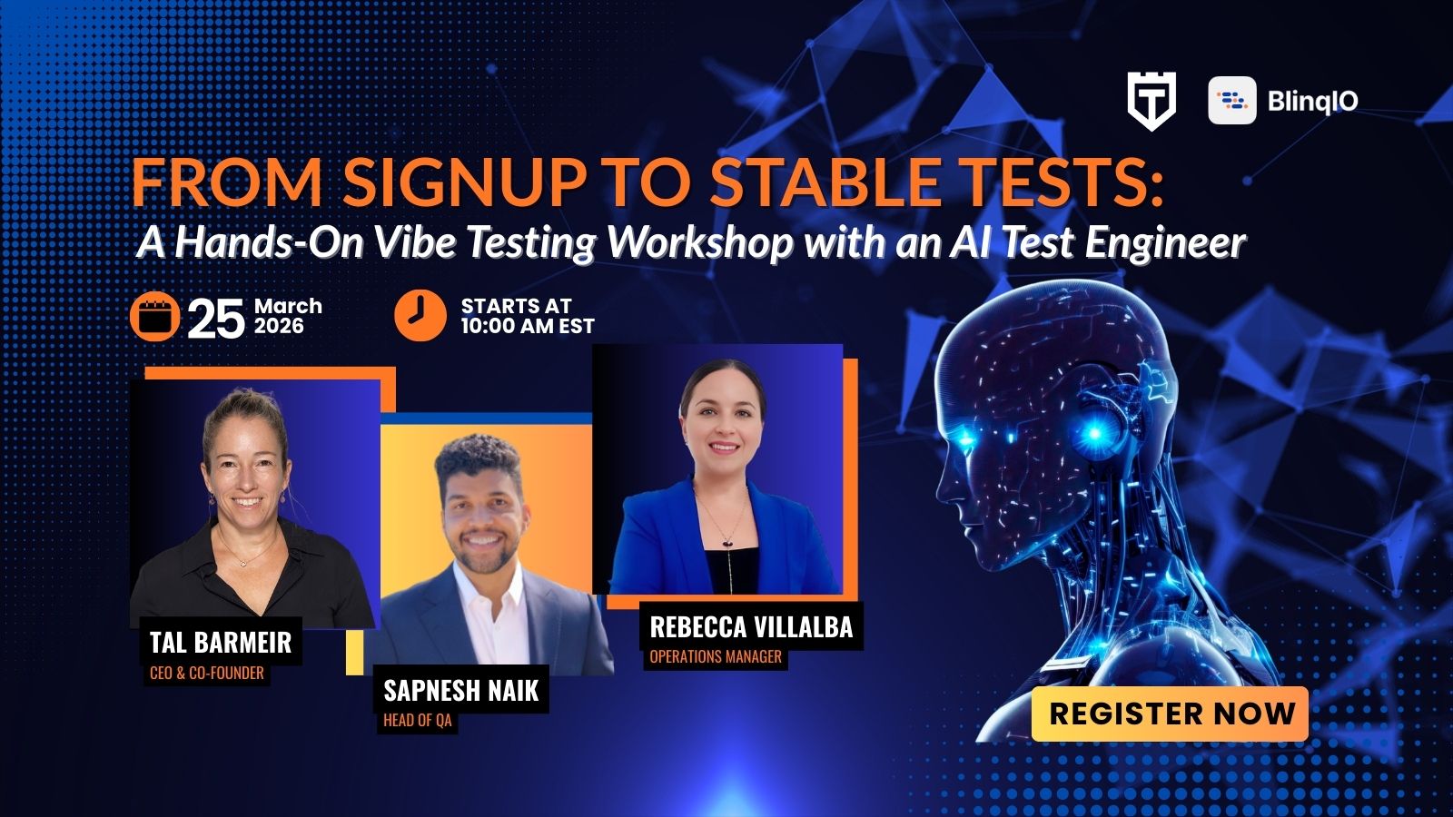 From Signup to Stable Tests: A Hands-On Vibe Testing Workshop with an AI Test Engineer