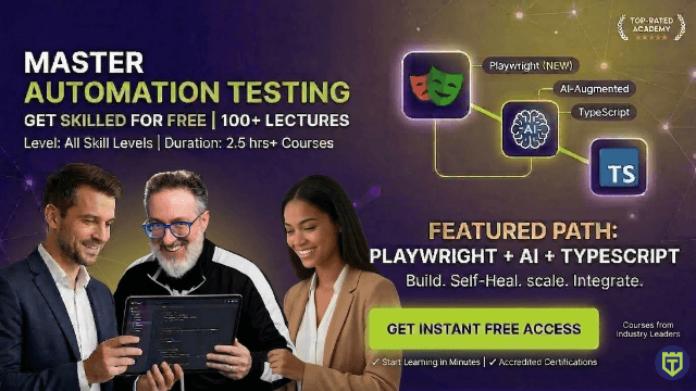 Master Automation Testing with Free Expert-Led Courses