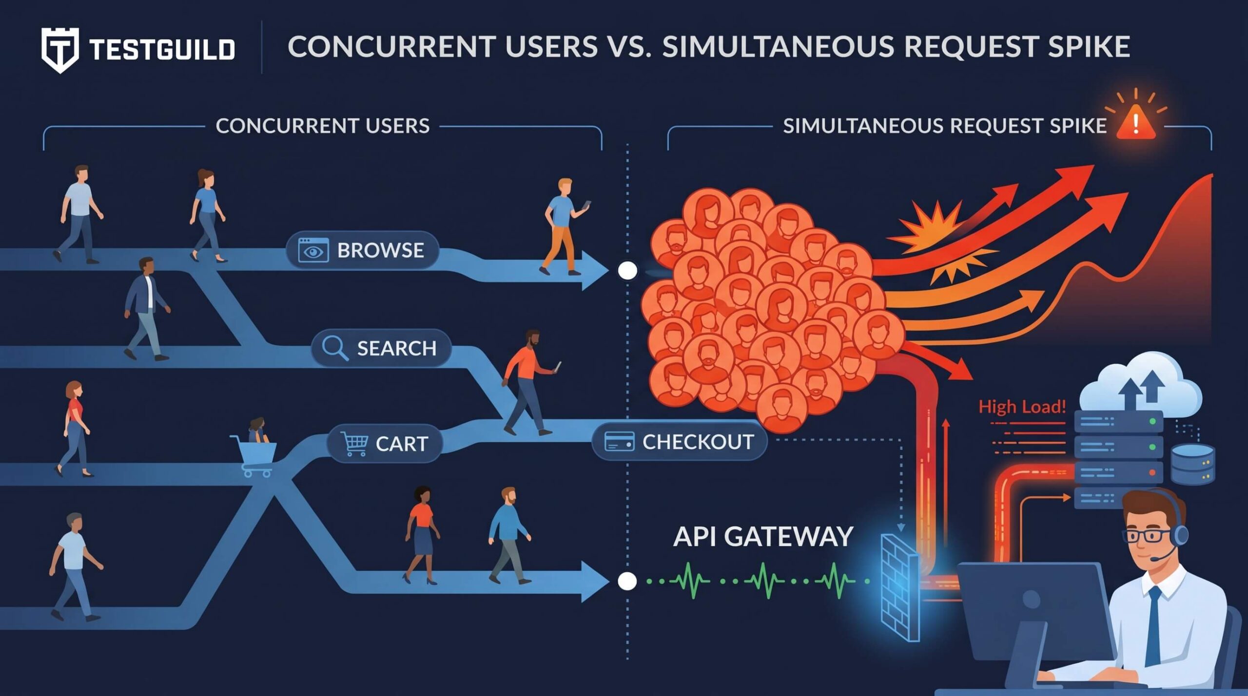 What Are Concurrent Users in Performance Testing?