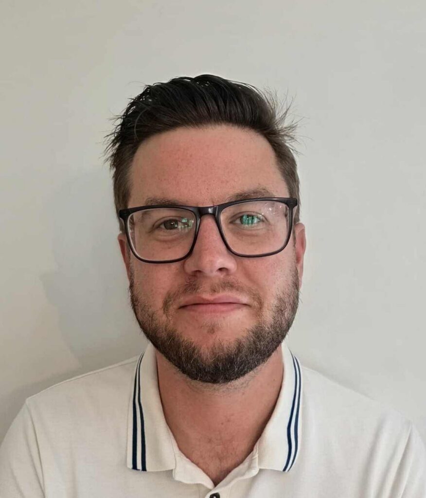 Nick podcast guest headshot